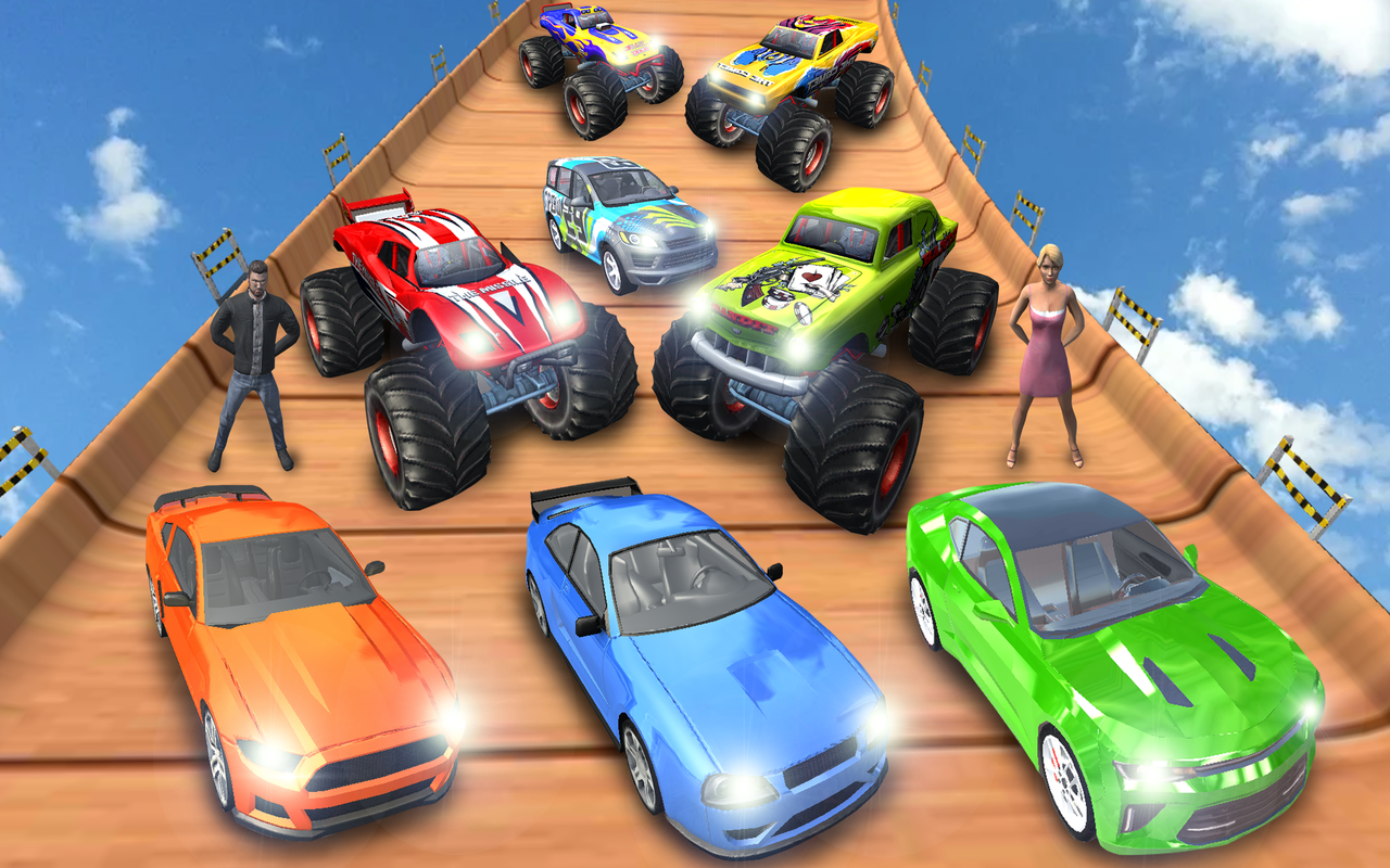 Ramp Car Stunt Races Gt Car Impossible Stunts Game 1 0 61 Download Android Apk Aptoide - vehicle car four wheel drive roblox game car png download