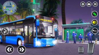 Bus Simulator 3D Police Games screenshot 2