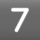Seven Time - Resizable Clock Icon
