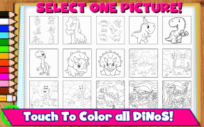 Dinosaures à colorier pour les screenshot 7