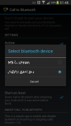 Call to Bluetooth screenshot 1