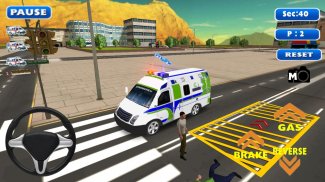 3D Ambulance Rescue Simulator screenshot 0