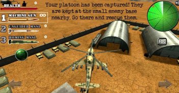 Cobra Striker: Helicopter Game screenshot 1