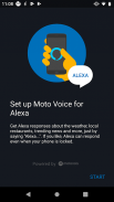 Moto Voice for Alexa screenshot 0