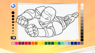 Superhero Coloring Book - Kids screenshot 4