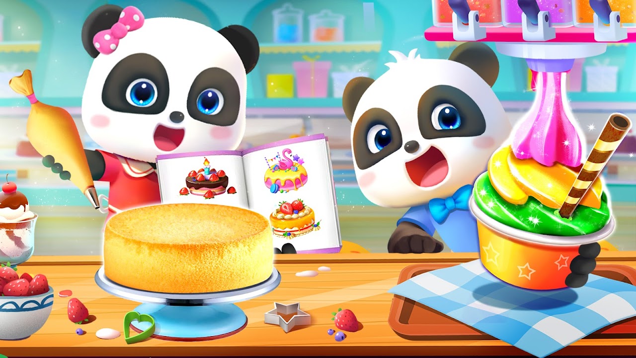 Mundo do Bebê Panda - Festa da Comida Jogo Infantil para Android