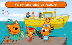Kid-E-Cats: Mar e Tesouro do Pirata! Jogos Kids screenshot 13