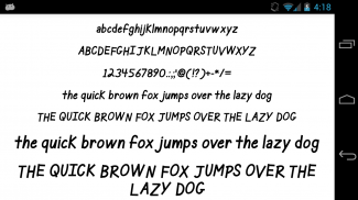 Fonts for FlipFont 50 Clean screenshot 2