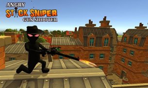 Angry Stick Sniper Gun Shooter screenshot 3