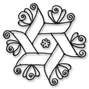 Simple Rangoli Designs Icon