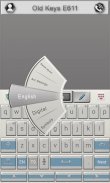 Old Keys E611 Keyboard Theme screenshot 5