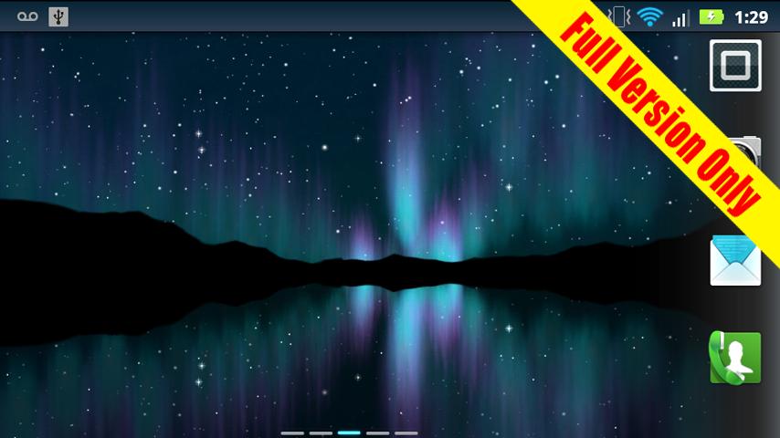 northern lights simulator