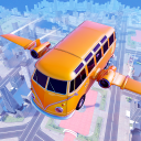 US Flying Bus Driving 2019 Icon