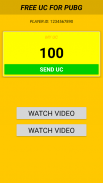 Win UC: Watch Video To Win. screenshot 1