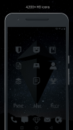 Murdered Out - Black Icon Pack (Pro Version) screenshot 6