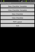 Checklist Planner Ad screenshot 0