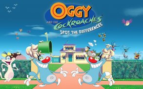 Oggy and the Cockroaches - Spot The Differences screenshot 5