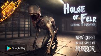 House of Fear: Predator, Scary Horror Escape screenshot 0
