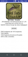 Bird Data - Ecuador screenshot 2