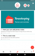 Housekeeping. Planner and reminder screenshot 1