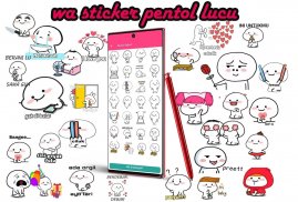 Pentol Lucu Stiker WAStickerApps Sticker Maker screenshot 4