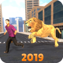 Angry Lion City Attack Simulator 2019 Icon