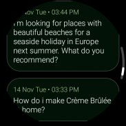 Oak AI - Chat AI on Wear OS screenshot 2