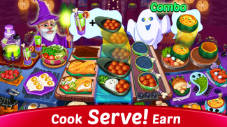 Halloween Cooking: Chef Madness Fever Games Craze screenshot 2