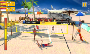 Plaj Voleybolu 3D screenshot 3