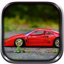 Sports Car City Driving Icon