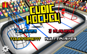Cubic Hockey 3D screenshot 3