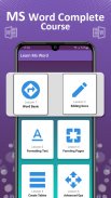 Ms Word Complete Course screenshot 4