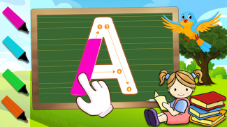 Kids Tracing Alphabet Book screenshot 1