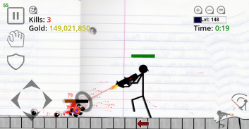 Stickman Physics Battle Arena screenshot 6