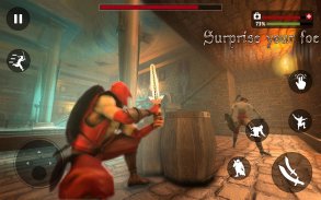 Ninja Samurai: Легенда Герой Борьба screenshot 2