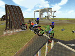 simulateur de jeu de course de moto freestyle screenshot 2