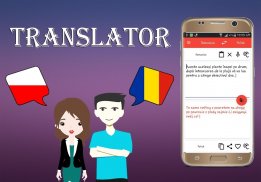 Polish To Romanian Translator screenshot 1