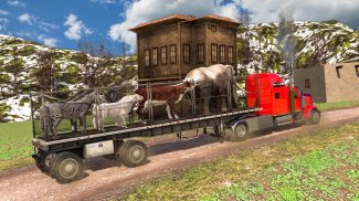 Farm Animal Transporter Truck Simulator 2017 screenshot 4