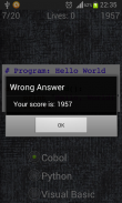 Programming Languages Quiz screenshot 5