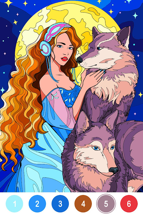 Download do APK de Livro para colorir do Wolfoo para Android