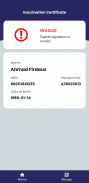 Vaccine Certificate Verifier screenshot 1