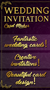 Free Wedding Invitation Card Maker screenshot 0