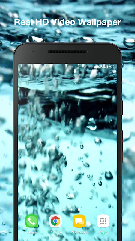 Water Screenshot Bubble Live Wallpaper - free download