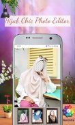 Hijab Chic Photo Editor screenshot 1