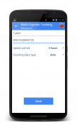 WeDo Express Auto Tracking screenshot 3