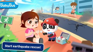 Baby Panda Earthquake Safety 4 screenshot 0