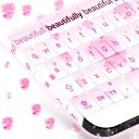 Pink Rose Keyboard Icon