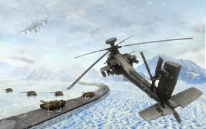 🚁 Gunship Helicopter Strike 🚁 3D Battle Chaos screenshot 0