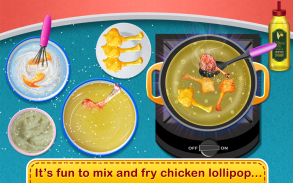 Chicken Lollipop-Cooking Maker  Street Food screenshot 6