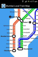 Mumbai Local Train Map screenshot 0